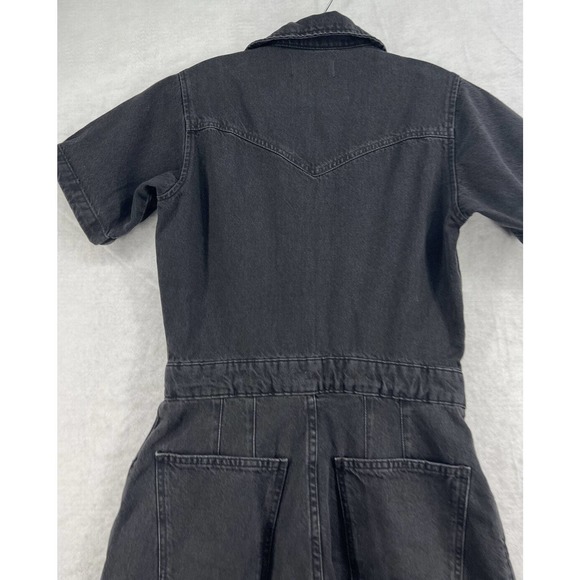 New Free People Marla Jumpsuit  Denim Jumpsuit Coverall - Picture 8 of 10